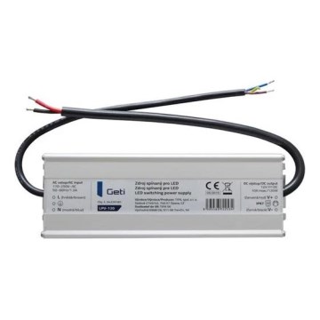 Schakelende voeding voor LED-strips 120W/12V IP67