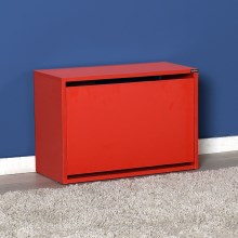 Schoenenkast 42x60 cm rood
