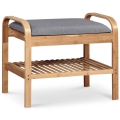 Schoenenkast 50x60 cm grijs/beige