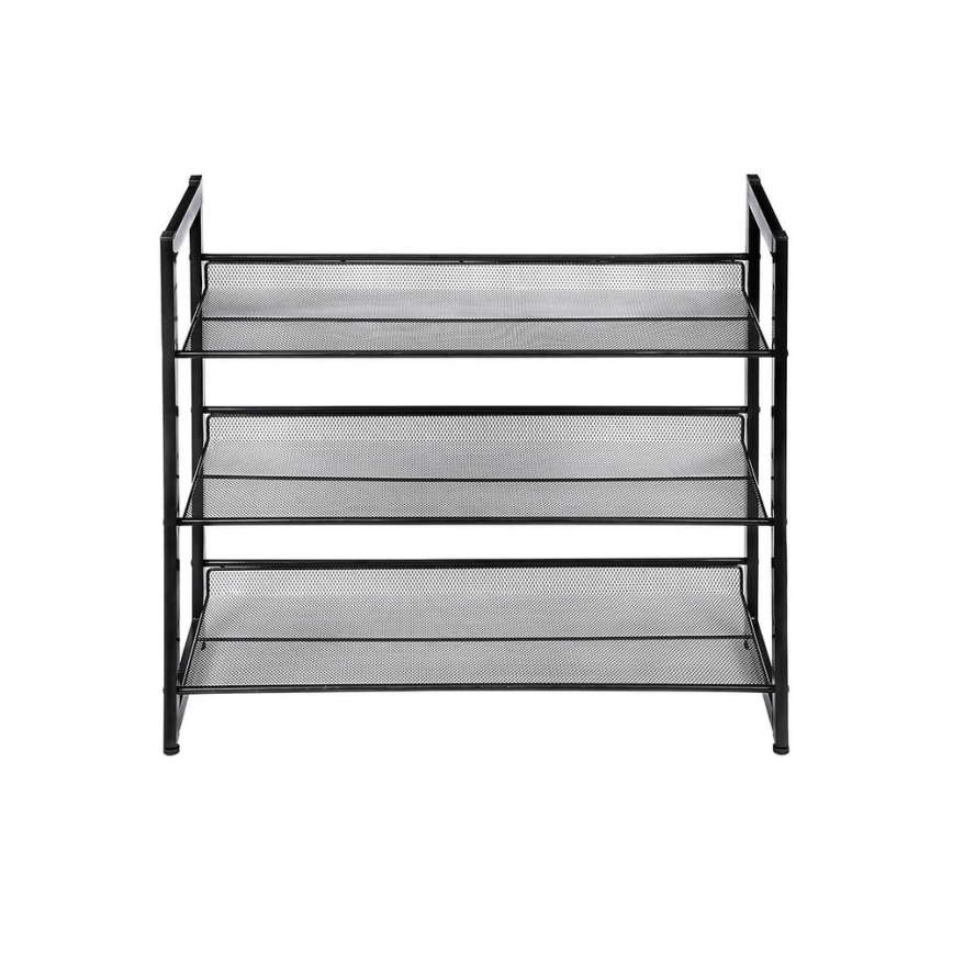 Schoenenkast ALVORO zwart