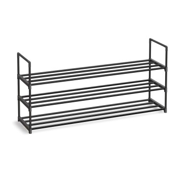 Schoenenkast ALVORO zwart