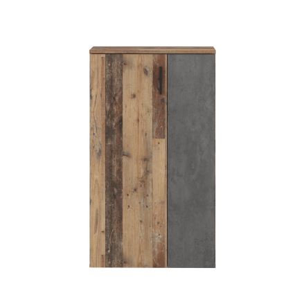 Schoenenkast ETON bruin/antraciet