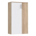 Schoenenkast ETON Sonoma eik/wit