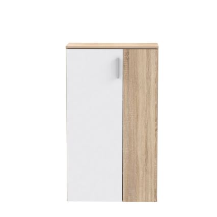 Schoenenkast ETON Sonoma eik/wit