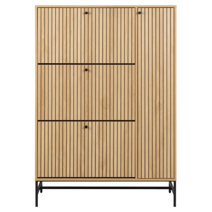 Schoenenkast OLIVIA 99x140x35 cm eiken
