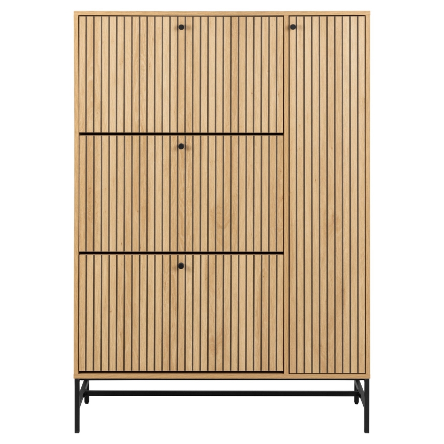 Schoenenkast OLIVIA 99x140x35 cm eiken