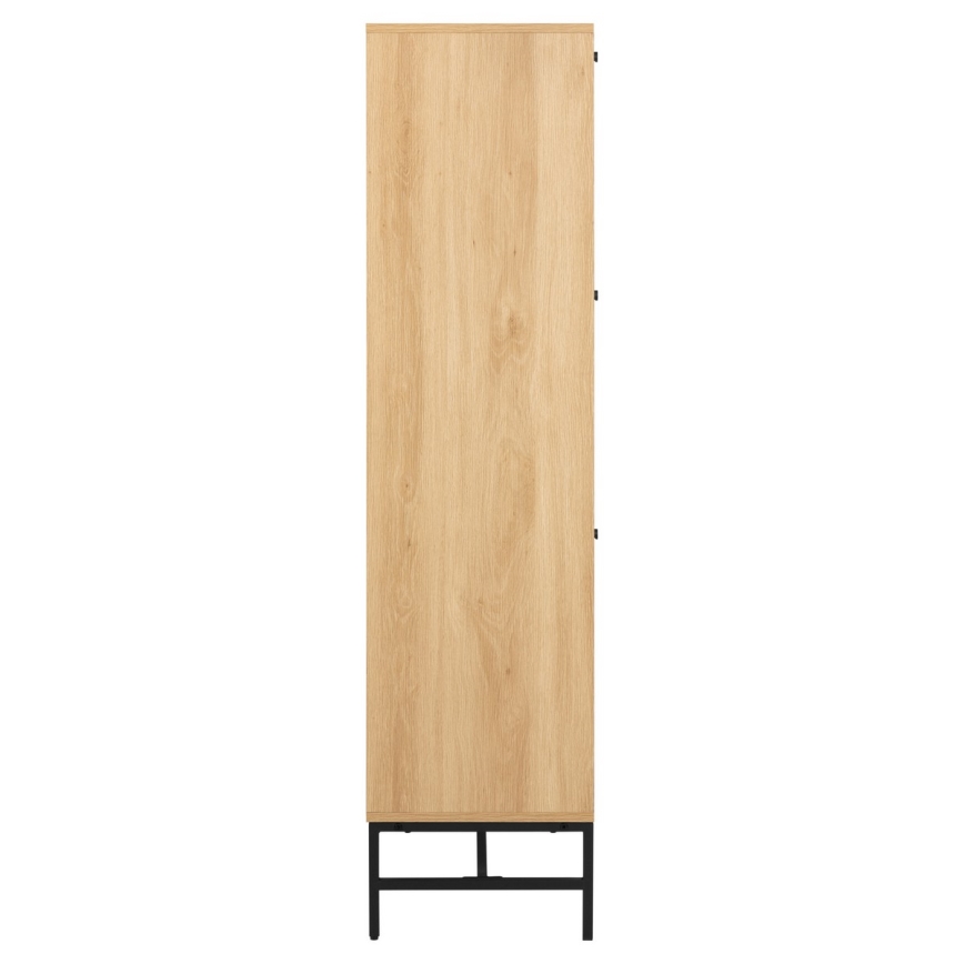 Schoenenkast OLIVIA 99x140x35 cm eiken