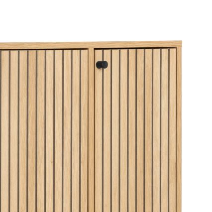 Schoenenkast OLIVIA 99x140x35 cm eiken