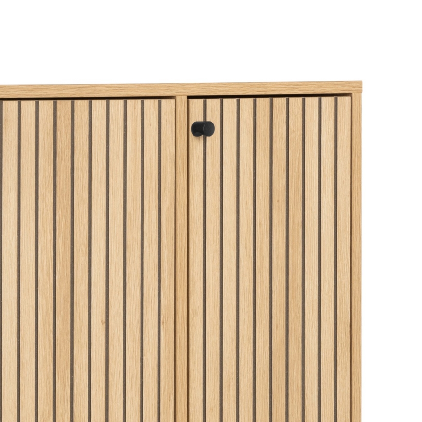 Schoenenkast OLIVIA 99x140x35 cm eiken