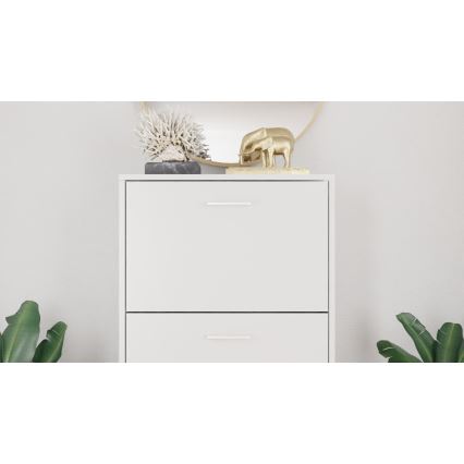 Schoenenkast PIGO 60x109x25 cm wit