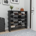 Schoenenkast SARGEL 72x75,6 cm antraciet