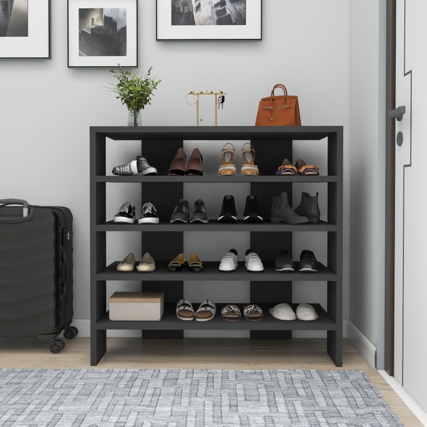 Schoenenkast SARGEL 72x75,6 cm antraciet