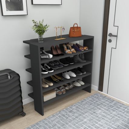 Schoenenkast SARGEL 72x75,6 cm antraciet
