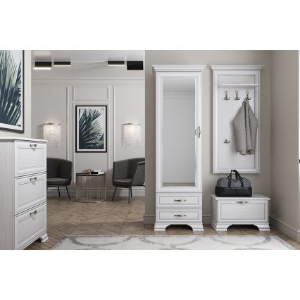 Schoenenkast VETICA 42x70 cm crème