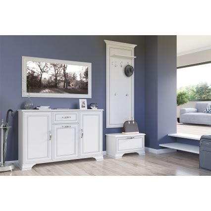 Schoenenkast VETICA 42x70 cm crème