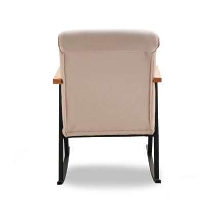 Schommelstoel LUNI crème