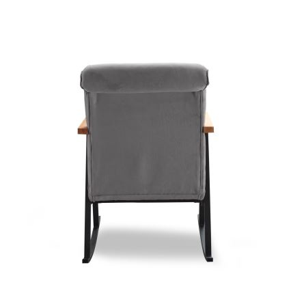 Schommelstoel LUNI grijs