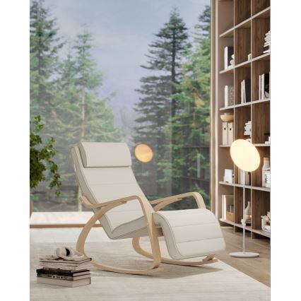 Schommelstoel RESTLY beige