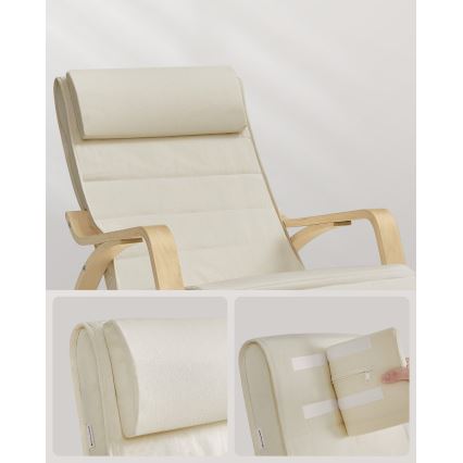 Schommelstoel RESTLY beige