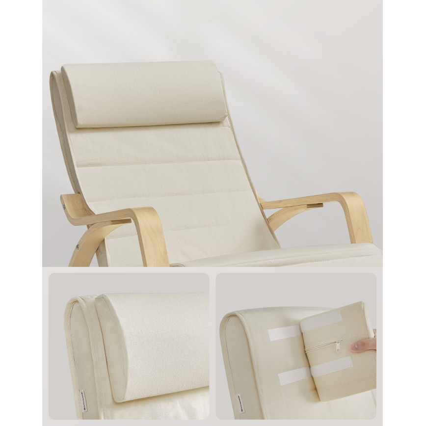 Schommelstoel RESTLY beige