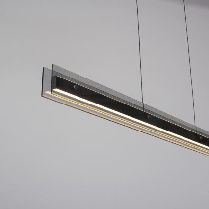 Schöner Wohnen 11316-18 - Dimbare LED-hanglamp aan kabel LENA LED/32W/230V 105 cm zwart
