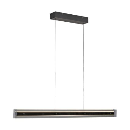 Schöner Wohnen 11316-18 - Dimbare LED-hanglamp aan kabel LENA LED/32W/230V 105 cm zwart