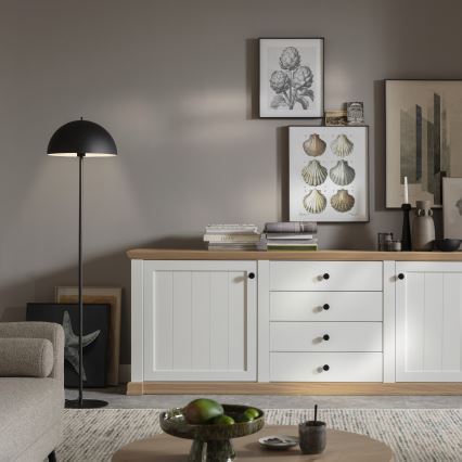 Schöner Wohnen 11727-18 - Vloerlamp ALI 1xE27/25W/230V zwart