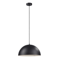 Schöner Wohnen 11728-18 - Hanglamp met kabel ALI 1xE27/25W/230V Ø 38 cm zwart