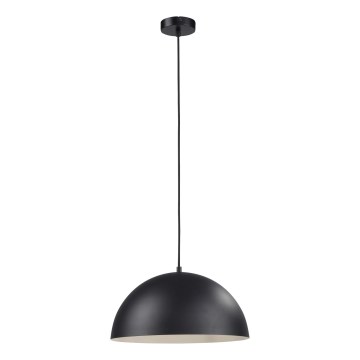 Schöner Wohnen 11728-18 - Hanglamp met kabel ALI 1xE27/25W/230V Ø 38 cm zwart