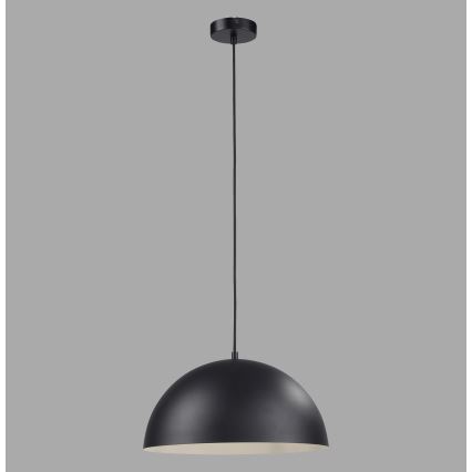 Schöner Wohnen 11728-18 - Hanglamp met kabel ALI 1xE27/25W/230V Ø 38 cm zwart