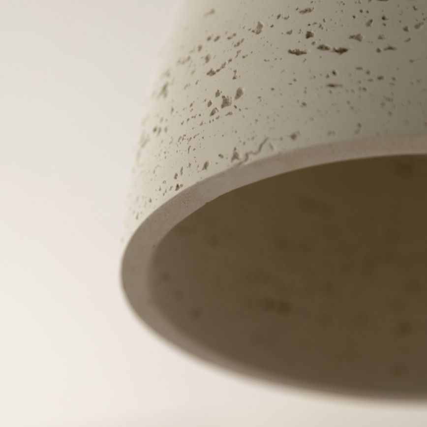 Schöner Wohnen 12541-42 - Hanglamp aan kabel TRAVENTA 3xE27/40W/230V beton