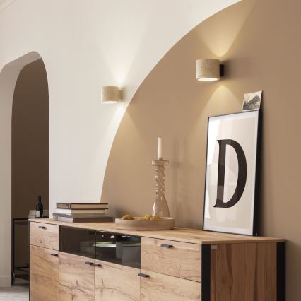 Schöner Wohnen 12542-42 - Muurlamp TRAVENTA 1xG9/10W/230V beton