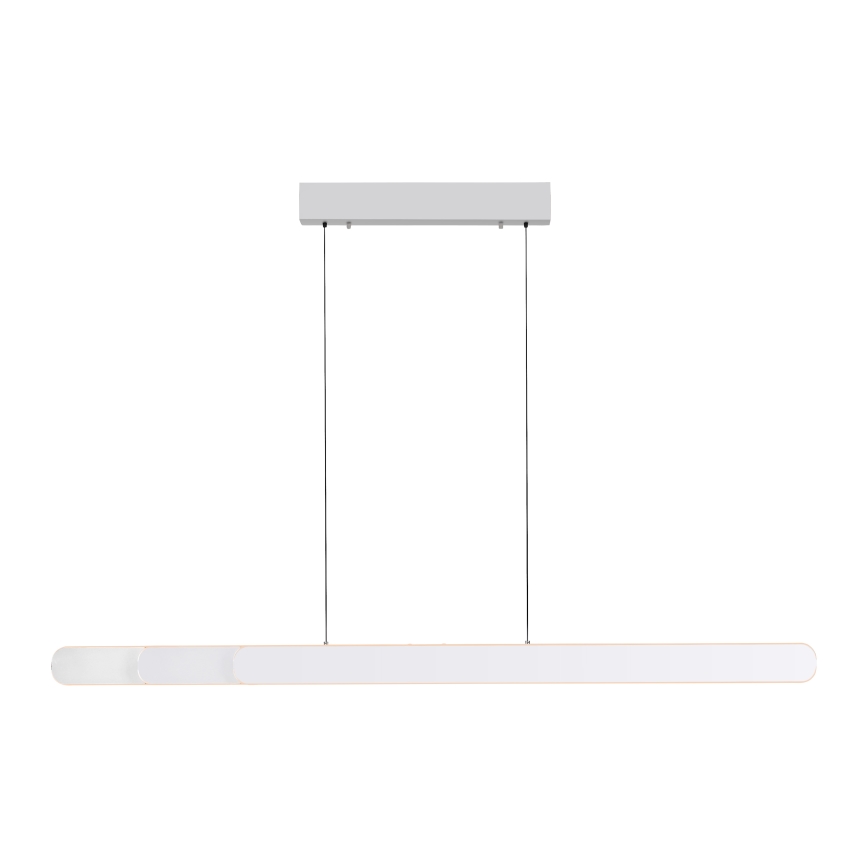 Schöner Wohnen 12577-16 - LED-dimbare hanglamp aan kabel ADRIANA ROUND 2xLED/24W/230V 2700/3000/3500/4000/5000K 160 cm wit
