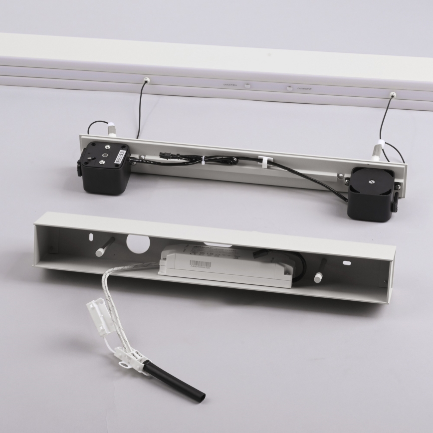 Schöner Wohnen 12577-16 - LED-dimbare hanglamp aan kabel ADRIANA ROUND 2xLED/24W/230V 2700/3000/3500/4000/5000K 160 cm wit