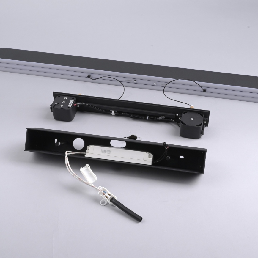 Schöner Wohnen 12577-18 - LED-dimbare hanglamp aan kabel ADRIANA ROUND 2xLED/24W/230V 2700/3000/3500/4000/5000K 160 cm zwart