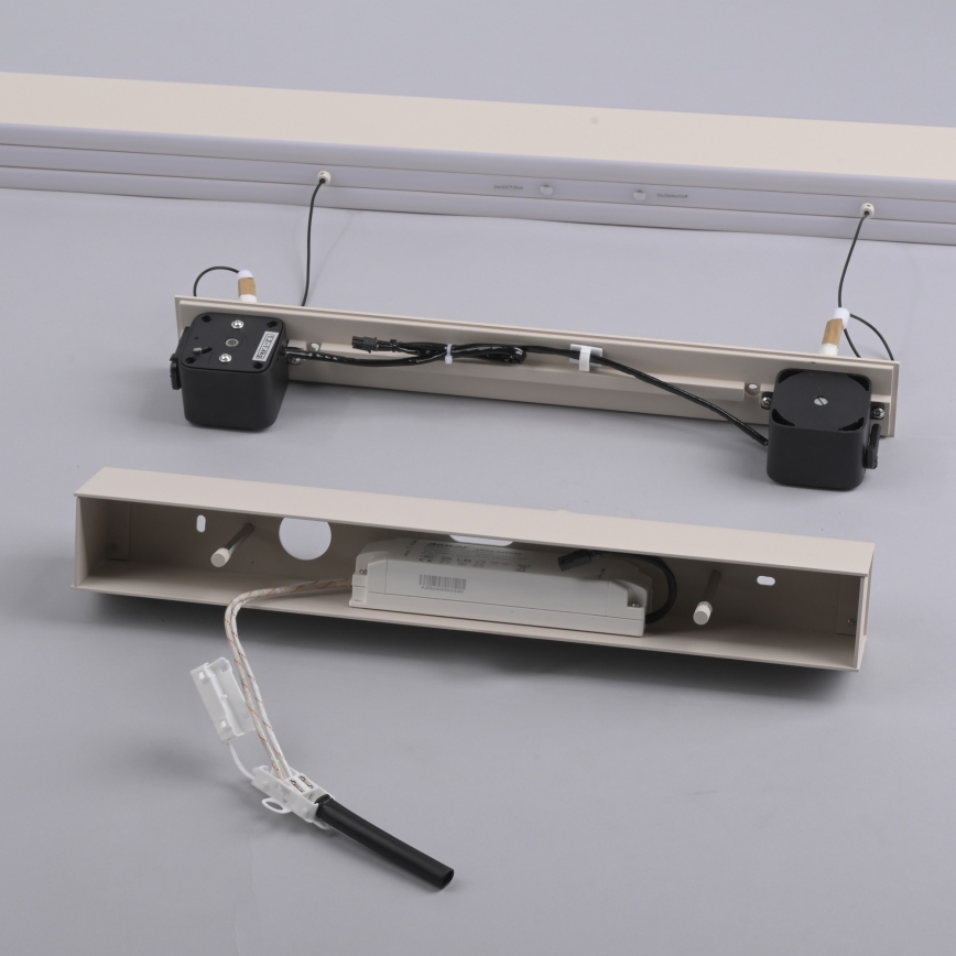 Schöner Wohnen 12577-39 - Dimbare LED-hanglamp aan kabel ADRIANA ROUND 2xLED/24W/230V 2700/3000/3500/4000/5000K 160 cm grijs