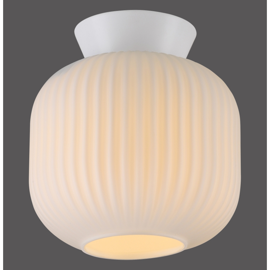 Schöner Wohnen 13574-16 - Plafondlamp NAMI 1xE27/25W/230V Ø 20 cm wit