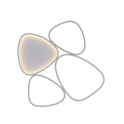 Schöner Wohnen 14038-16 - dimbare LED-plafondlamp PEBBLES LED/35,5W/230V wit