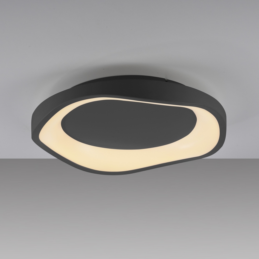 Schöner Wohnen 14233-18 - Dimbare LED-plafondlamp MONTA LED/21W/230V Ø 40 cm zwart