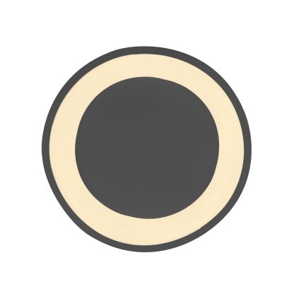 Schöner Wohnen 14233-18 - Dimbare LED-plafondlamp MONTA LED/21W/230V Ø 40 cm zwart