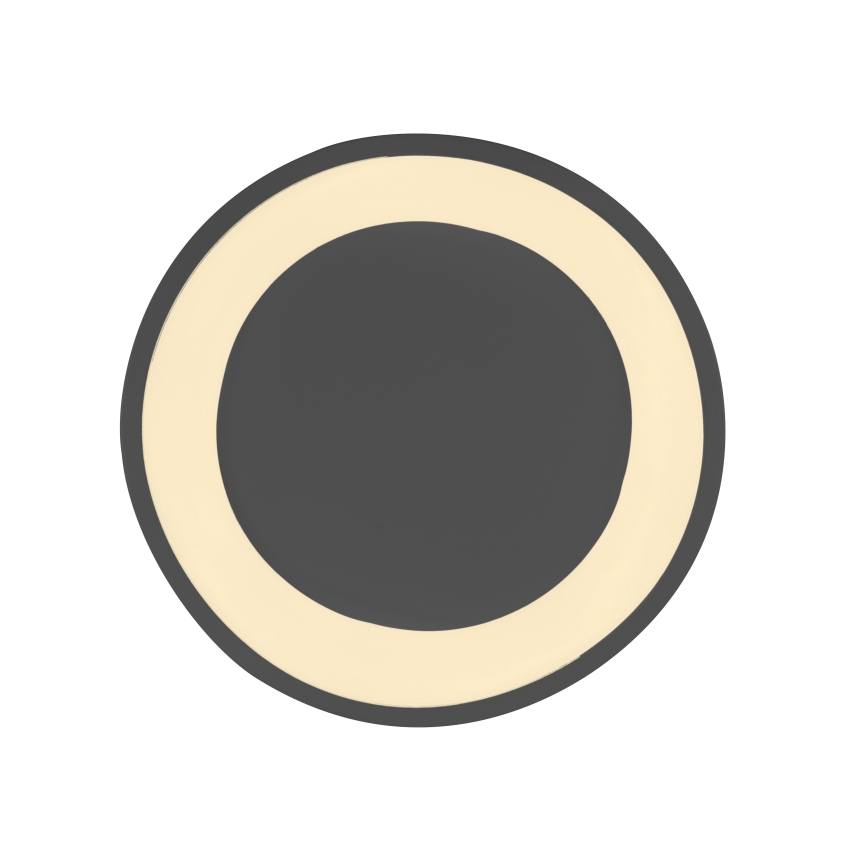 Schöner Wohnen 14233-18 - Dimbare LED-plafondlamp MONTA LED/21W/230V Ø 40 cm zwart