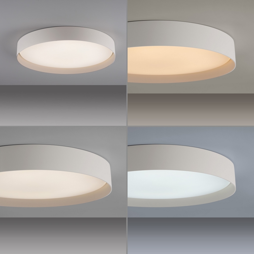 Schöner Wohnen 14595-39 - Dimbare LED-plafondlamp TAVOLI LED/34W/230V 2700–6500K Ø 49 cm grijs + afstandsbediening