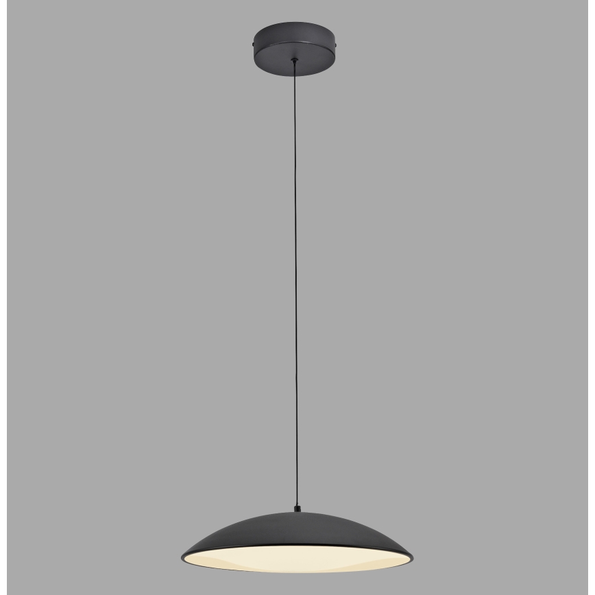 Schöner Wohnen 14606-18 - Dimbare LED-hanglamp aan kabel LENTE LED/17W/230V Ø 40 cm zwart