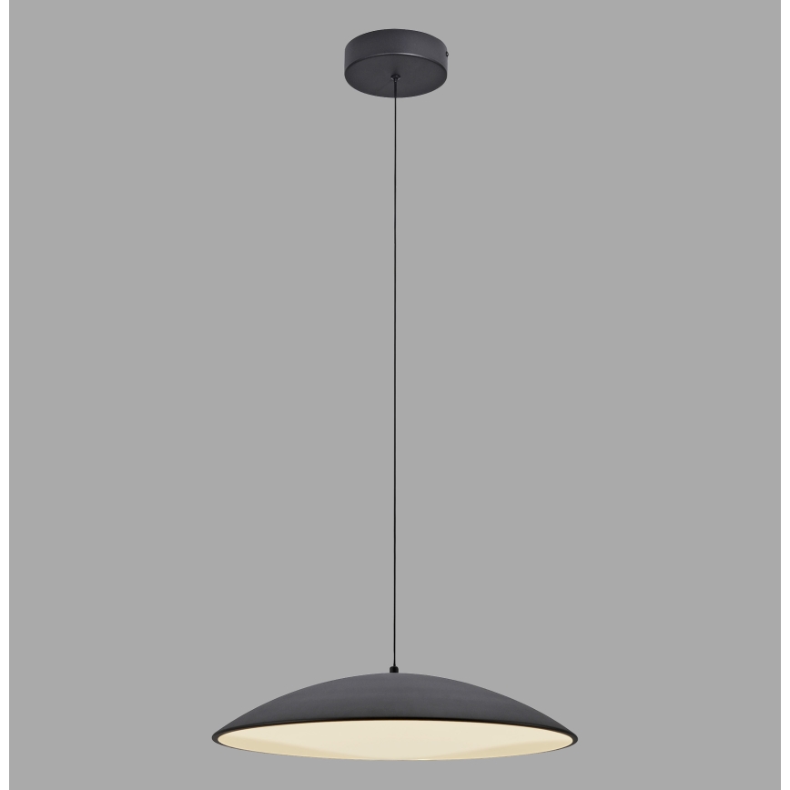 Schöner Wohnen 14607-18 - LENTE dimbare hanglamp aan kabel LED/23W/230V Ø 50 cm zwart