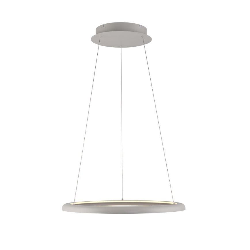 Schöner Wohnen 15570-39 - Dimbare LED-hanglamp aan kabel QUILLO LED/36W/230V, diameter 60 cm, grijs