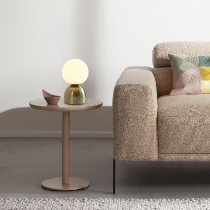 Schöner Wohnen 19218-12 - LED dimbare aanraak-oplaadbare tafellamp RUDI LED/1,2W/5V 3000-6000K 1200 mAh goudkleurig