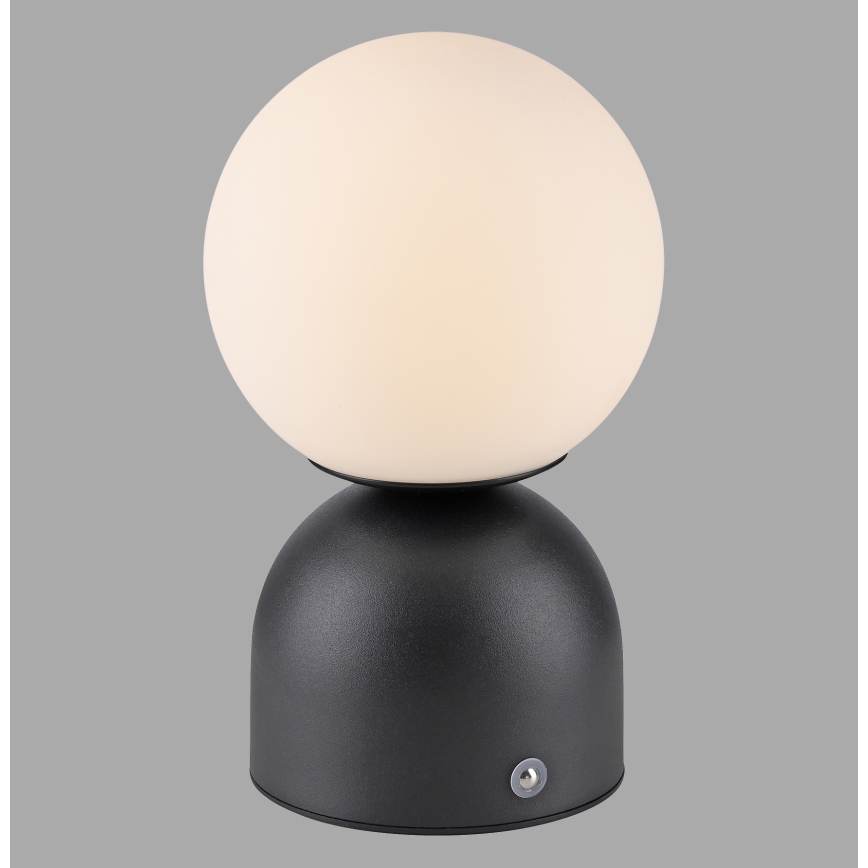 Schöner Wohnen 19218-18 - LED dimbare touch-oplaadbare tafellamp RUDI LED/1,2W/5V 3000-6000K 1200 mAh zwart