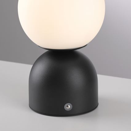 Schöner Wohnen 19218-18 - LED dimbare touch-oplaadbare tafellamp RUDI LED/1,2W/5V 3000-6000K 1200 mAh zwart