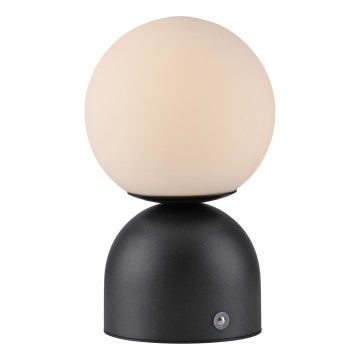 Schöner Wohnen 19218-18 - LED dimbare touch-oplaadbare tafellamp RUDI LED/1,2W/5V 3000-6000K 1200 mAh zwart