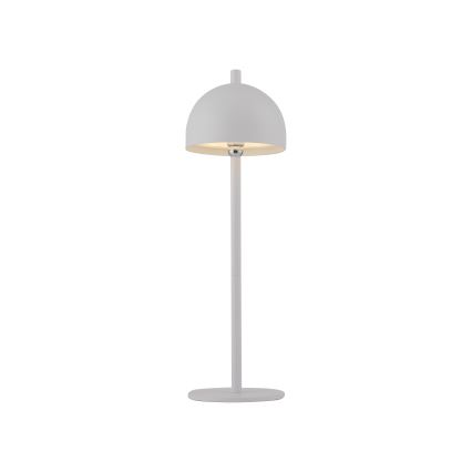 Schöner Wohnen 19244-16 - LED-dimbare, aanraakgestuurde oplaadbare buitentafellamp BELLIS LED/2,5W/5V 2600 mAh IP54 wit